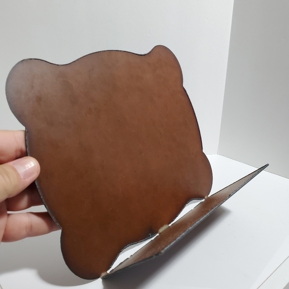 Magnetic Heart recipe picture note card holder Handmade Metal Memories - Picture 10 of 11